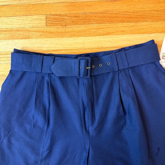 Vintage Navy Stirrup Pants w/ Belt – NWT - Picture 5 of 10